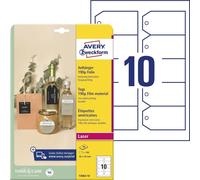 Avery Zweckform T3002-10 Étiquettes, 90 x 50 mm, recto verso, 100 pièces / 10 feuilles