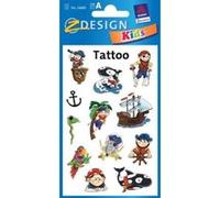 Avery zweckform tatouages pour enfants pirates 1 feuille de 12 56683 G
