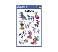 Avery Zweckform Tatuaze Z Design Kids Tatoo Elfy, Unicorns, 10 Designs Elves + u