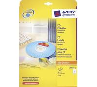 AVERY Zweckform ¿tiquettes CD/DVD ClassicSize, blanches