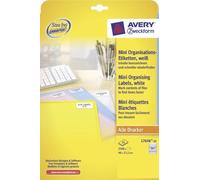 AVERY Zweckform ¿tiquettes Mini, 46,0 x 11,1 mm, blanc