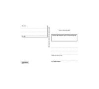 Avery zweckform vordruck adressaufkleber, a6 quer 2826
