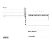 Avery zweckform vordruck adressaufkleber, a6 quer 2826 G
