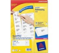 Avery-Zweckform White Address Label - Laser - L7162