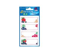 Avery Zweckform Z-Design Home - Adhésif amovible - multicolore - 76 x 120 mm 12 étiquette(s) (3 feuille(s) x 4 étiquettes