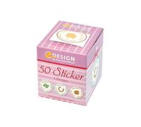 Avery Zweckform Z-Design Viel Gl?Ck Adh?Sif Décoratif Assorti 38 Mm Diameter Assortiment Permanent Papier (Pack De 50)