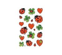Avery Zweckform Zdesign Autocollants ? Coccinelle Et Trèfle