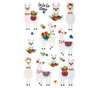 Avery zweckform zdesign Kids Sticker Glitter alpagas Noir