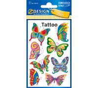 AVERY Zweckform ZDesign KIDS tatouages "Papillon" 1 feuille à 8 tatouages