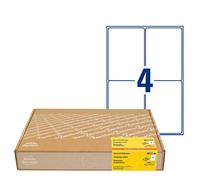 Avery Zweckform Zweckform - Papier - permanenter Klebstoff - weiß - 99.1 x 139 mm 1200 Etikett en - Etiketten/Beschriftungsbänder - A4