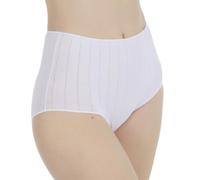 AVET Culotte classique 31195 coton Doux côtelé Largeur, blanc, M