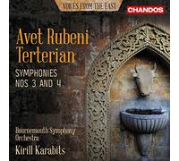 Avet Rubeni Terterian – Symphonies n°3 et n°4 – SACD hybride – NAXOS
