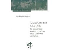 Aveuglement salutaire. Le réquisitoire contre le t