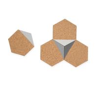 AVEVA DESIGN-Dessous de verre coloris gris en liège Aveva - diamètre 10 cm