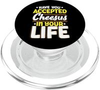 Avez-vous accepté le fromage dans votre vie amateur de fromage au fromage PopSockets PopGrip pour MagSafe