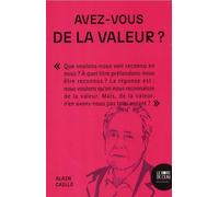 Avez-vous de la valeur ?