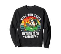 Avez-Vous essayé de l'activer et de l'éteindre Funny Work IT Dog Office Sweatshirt