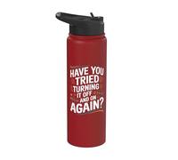 Avez-vous essayé de l'éteindre et de l'allumer à nouveau Stainless Steel Insulated Water Bottle