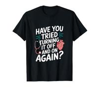 Avez-Vous essayé de l'éteindre et de l'allumer à Nouveau T-Shirt Graphique avec Valeur