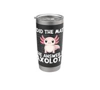 Avez-vous fait le calcul ? La réponse est la formule de calcul mathématique d'Axolotl Gobelet isotherme en acier inoxydable double paroi
