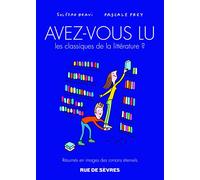 avez-vous lu les classiques de la litterature ? t3