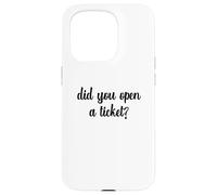 Avez-Vous Ouvert Un Ticket Funny System Admin Network Support Informatique Coque pour iPhone 15 Pro