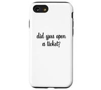 Avez-Vous Ouvert Un Ticket Funny System Admin Network Support Informatique Coque pour iPhone SE (2020) / 7/8