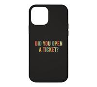 Avez-Vous Ouvert Un Ticket ? Funny System Administrator Help Desk Coque pour iPhone 12 Mini