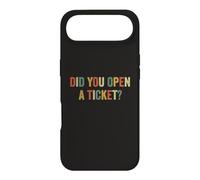 Avez-Vous Ouvert Un Ticket ? Funny System Administrator Help Desk Coque pour iPhone Air