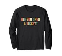 Avez-Vous Ouvert Un Ticket ? Funny System Administrator Help Desk Manche Longue