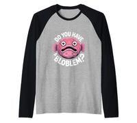 Avez-vous un Bloblem Amoureux du poisson-blob Manche Raglan