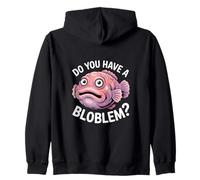 Avez-vous un Bloblem Amoureux du poisson-blob Sweat à Capuche