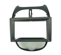AVFORA Autoradio Cadre Radio Façade Kit De Cadre D'autoradio 7/9 Pouces 2 Din Support Console Centrale Stéréo Garniture Fascia Plaque Frontale pour Peugeot 206 1998 - 2010