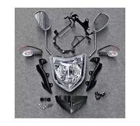 AVFORA Avant Lampe Pour FZ1N FZ1 2006 2007 2008 2009 2010 2011 2012 2013 2014 2015 Ensemble Phares Moto Ensemble Phares Miroir Clignotant Phare Avant Moto