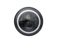 AVFORA Avant Lampe Pour Suzuki 7 Pouces 60W DOT SAE E9 Moto Phare Angle Oeil Phare Led 7 Pouces Boîtier Seau Garniture Anneau Phare Avant Moto