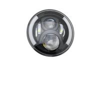 AVFORA Avant Lampe Pour Suzuki 7 Pouces 60W DOT SAE E9 Moto Phare Angle Oeil Phare Led 7 Pouces Boîtier Seau Garniture Anneau Phare Avant Moto