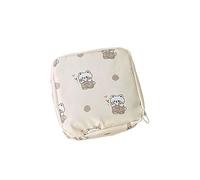AVFORA Sanitary Napkin Storage Bag Tampons Portable Travel Napkin Pads Women's Initial Menstrual Bag for Office, School, Indoor Or Outdoor, Dating, Travel, Hotel (Couleur : Bear)