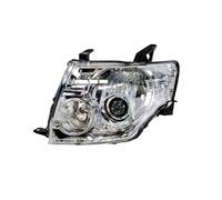 Avfpra Feux Avants Auto Pour Mitsubishi Pour Pajero V97 V93 V98 V87 2007-2014 HID Phare Feux De Jour Lentilles DRL Lampe Assemblage Lampe Frontale Phare Avant(Gauche,Halogène)