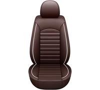 Avfpra Housses Sieges Universelles Housse Siège Avant Imperméable Résistante Usure Cuir Protection Intégrale Compatible avec Plupart Voitures Fourgonnettes SUV(Brown-1pc)