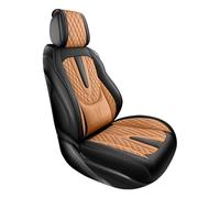 Avfpra Housses Sieges Universelles pour BMW X5 E87 X1 F48 X2 X3 X4 X6 X7 M3 M4 M5 Accessoires Coussin Siège Voiture Soutien Lombaire Universel(Brown 1 Seat)