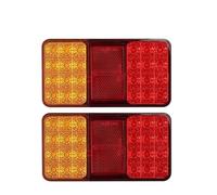 Avfpra Pare-chocs Arrière Feu Arrière Lot De 2 Feux De Freinage Arrière Universels 12 V Pour Remorque Camping-car Camion Tracteur 24 LED