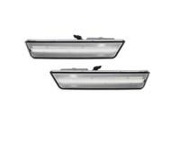 Avfpra Pare-chocs Arrière Feu Arrière Pour Dodge Pour Challenger 08-14 Feux Gabarit Latéraux À LED À Double Rangée Réflecteur Garde-boue Latéral Avant Rouge Ambre Arrière(2xFront Amber Clear)