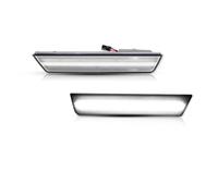 Avfpra Pare-chocs Arrière Feu Arrière Pour Dodge Pour Challenger 08-14 Feux Gabarit Latéraux À LED À Double Rangée Réflecteur Garde-boue Latéral Avant Rouge Ambre Arrière(2xRear White Clear)