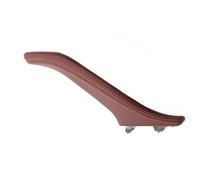 Avfpra Poignées Portières Intérieures Pour BMW Série 5 F10 F11 F18 520i 523i 525i 528i 535i Ensemble Poignée Traction En Cuir Pour Porte Passager Intérieure Gauche Droite(Right Red Brown)