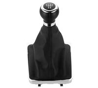 Avfpra Pommeau De Levier De Vitesse Pour VW Pour Passat B6 2006-2011 3C0711113A Pommeau Levier Vitesse 5/6 Vitesses Avec Soufflet En Cuir(5 Speed A)