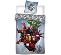 AVG Avengers - Parure de lit 1 Place - Housse de Couette