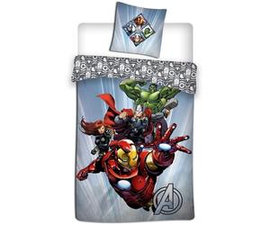 AVG Avengers - Parure de lit 1 Place - Housse de Couette