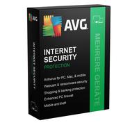 AVG Internet Security 2026 | 1 poste | 1 an | PC/Mac/Android/iOS | A télécharger