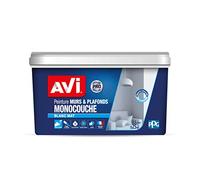 Avi 396848 Peinture M&P Monocouche Mat, Mono Blanc, 2,5 L