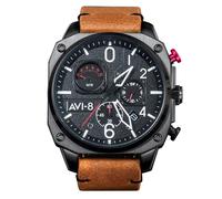 AVI-8 Hawker Hunter AV-4052-02 - Homme - 45 mm - Analogique - Quartz - Verre minéral
